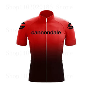 Planet Gates Cannondale Men Short Sleeve Cycling Jersey Set Summer Bicicleta Clothing MTB Maillot Ropa Ciclismo Sportswear Blue Bicycle Suit