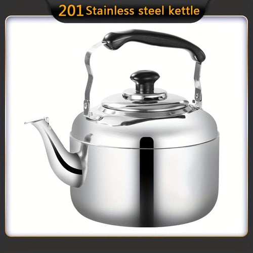 Planet Gates Capacity：4.0L 1pc, Stovetop Tea Kettles, 4L Stainless Steel Kettle, Electromagnetic Stove Gas Stove Universal Kettle, Household Tea Pot Commercial Large-capacity Water Kettle, Summer Winter Drinkware, Home Kitchen Items Back To School