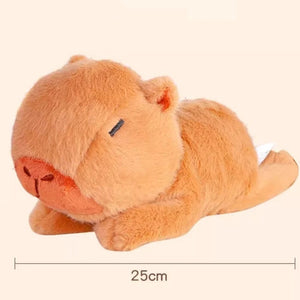 Planet Gates capybara Capybara Plush Simulation Capibara Anime Fluffty Toy Cute Capybara Plush Toys With Hand Circle Ring  Animals Stuffed Dolls