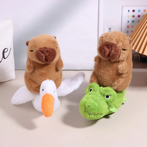 Planet Gates Capybara Plush Toy Cute Capybara Stuffed Plush Toy Animals Pendant Capybara Pillow