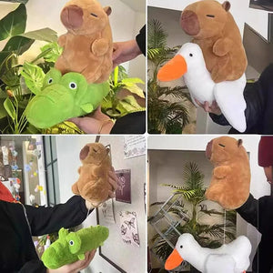 Planet Gates Capybara Plush Toy Cute Capybara Stuffed Plush Toy Animals Pendant Capybara Pillow