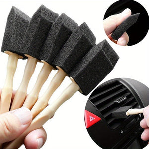 Planet Gates Car Air Conditioner Vent Cleaner Cleaning Brush Detailing Scrub Brush Outlet Wash Duster Dust Removal Auto Interior Clean Tool