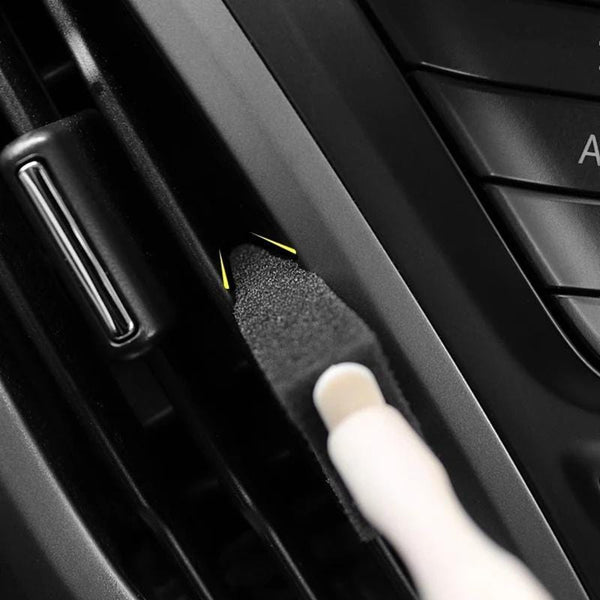 Planet Gates Car Air Conditioner Vent Cleaner Cleaning Brush Detailing Scrub Brush Outlet Wash Duster Dust Removal Auto Interior Clean Tool