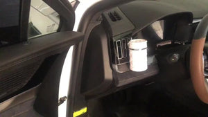 Planet Gates Car Ashtray With LED Light Rhinestone Ashtray Car Smokeless Smoke Cup Holder Storage Auto Accessories