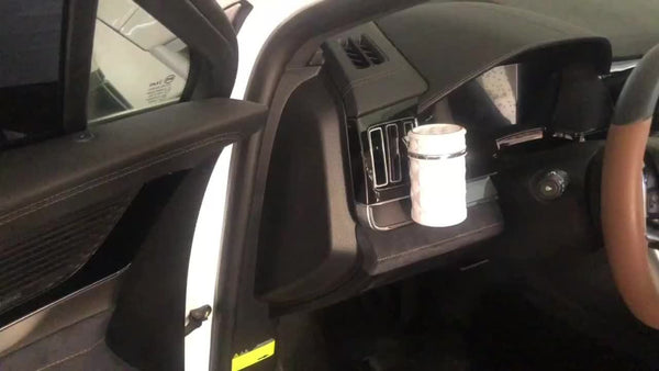 Planet Gates Car Ashtray With LED Light Rhinestone Ashtray Car Smokeless Smoke Cup Holder Storage Auto Accessories