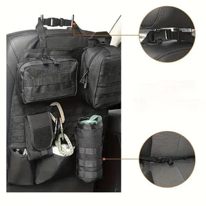 Planet Gates Car Backseat Hanging Bag, Tactical Accessory Organizer, Self-Driving Hunting Outdoor Storage Bag Classified Storage Bag