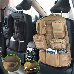 Planet Gates Car Backseat Hanging Bag, Tactical Accessory Organizer, Self-Driving Hunting Outdoor Storage Bag Classified Storage Bag