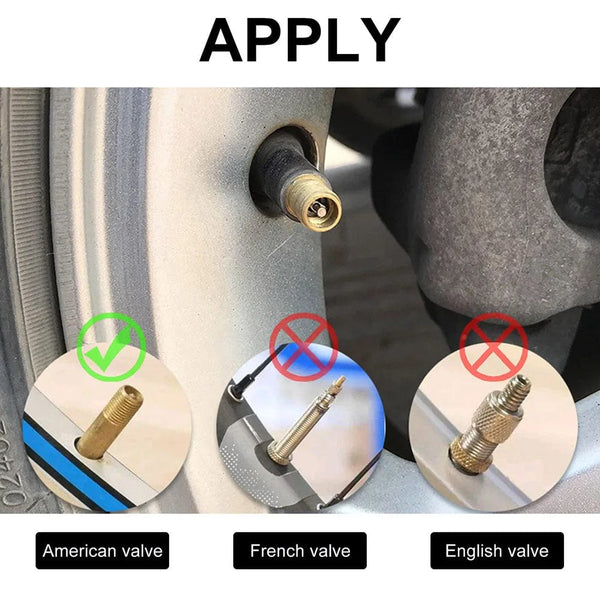 Planet Gates Car Bicycle Slotted Handle Tire Valve Stem Core Remover Screwdriver Tire Repair Install Tool Kit Auto Motorcycle Accessories