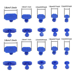 Planet Gates Car Body Dent Repair Tool Kit with Slide Hammer T-bar Dent Puller Suction Cup Mechanic for Automobile Hail Dent Remover