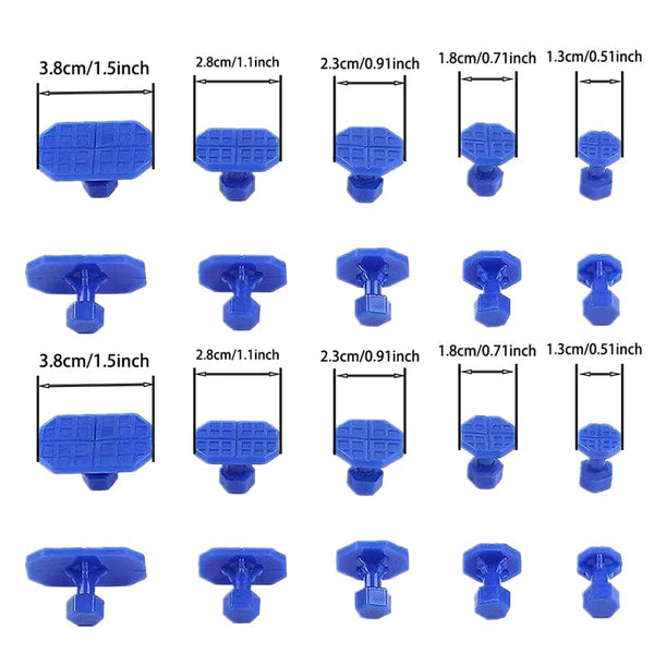 Planet Gates Car Body Dent Repair Tool Kit with Slide Hammer T-bar Dent Puller Suction Cup Mechanic for Automobile Hail Dent Remover