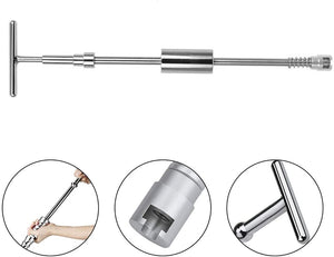 Planet Gates Car Body Dent Repair Tool Kit with Slide Hammer T-bar Dent Puller Suction Cup Mechanic for Automobile Hail Dent Remover