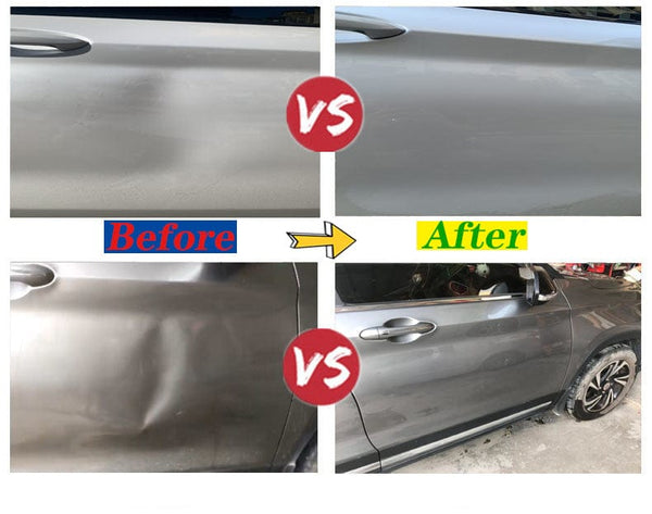 Planet Gates Car Body Dent Repair Tool Kit with Slide Hammer T-bar Dent Puller Suction Cup Mechanic for Automobile Hail Dent Remover