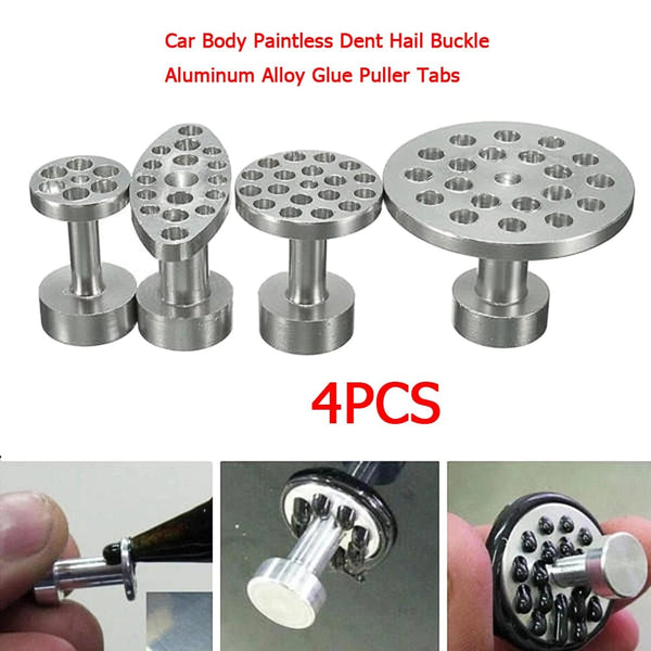 Planet Gates Car Body Paintless Dent Hail Buckle Aluminum Alloy Glue Puller Tabs Remover Automobile Repair Set Paint Dent Repair Tool
