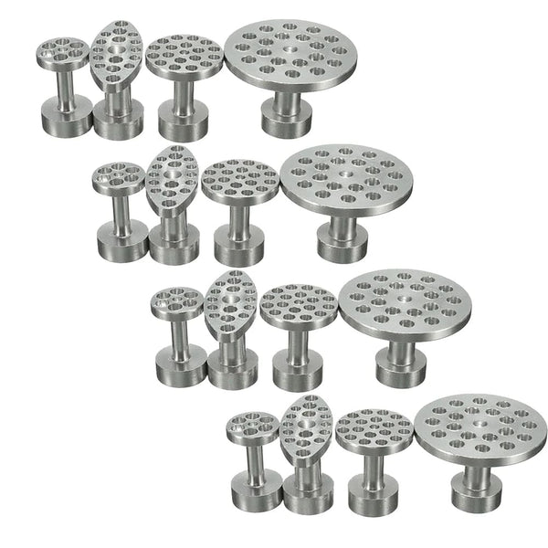 Planet Gates Car Body Paintless Dent Hail Buckle Aluminum Alloy Glue Puller Tabs Remover Automobile Repair Set Paint Dent Repair Tool