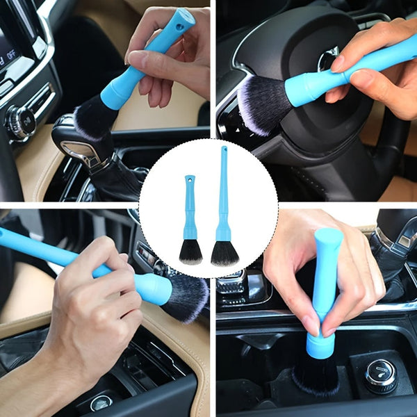 Planet Gates Car Brush Ultra-Soft Detailing Brush Super Soft Auto Interior Detail Brush With Synthetic Bristles Car Dash Duster Brush
