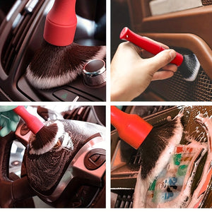 Planet Gates Car Brush Ultra-Soft Detailing Brush Super Soft Auto Interior Detail Brush With Synthetic Bristles Car Dash Duster Brush