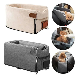 Planet Gates Car Central Dog Car Seat Bed Portable Dog Carrier for Small Dogs and Cats Safety Travel Bag Accessories