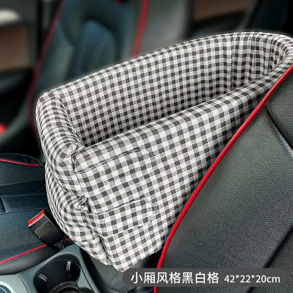 Planet Gates Car Central Dog Car Seat Bed Portable Dog Carrier for Small Dogs and Cats Safety Travel Bag Accessories