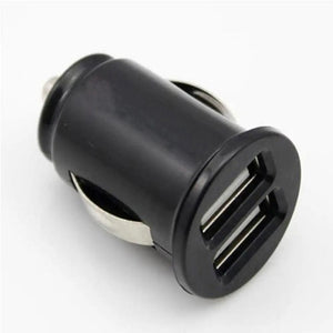 Planet Gates Car Charger Phone Charger Compact Cigarette Lighter USB Charger Adapter 12-24V 2-Hole USB Interface for iPhone