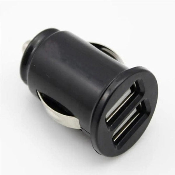 Planet Gates Car Charger Phone Charger Compact Cigarette Lighter USB Charger Adapter 12-24V 2-Hole USB Interface for iPhone