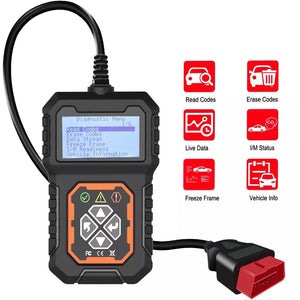 Planet Gates Car Code Scanner Car Code Reader: Get Instant Diagnosis Of Your Vehicle's Check Engine Light With OBD2 Scanner!