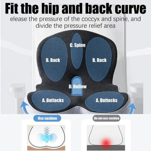 Planet Gates Car Cushions For Driving Comfort Memories Foam Semi Truck Seat Cushion Driving Cushion Truck Driver Seat Cushion Truck