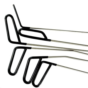 Planet Gates Car Dent Repair Hooks Stainless Steel Push Rods Crowbar Tools Kit For Dents Hail Damage Removal Automotive Accessories