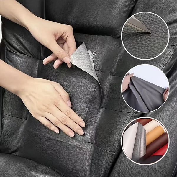 Planet Gates [Car Faux Leather Repair Patch] Self-adhesive Seat Cushion For Car Seat, Motorcycle Sofa, Motorcycle Repair, Electric Car Seat Patch Repair