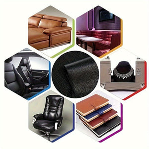 Planet Gates [Car Faux Leather Repair Patch] Self-adhesive Seat Cushion For Car Seat, Motorcycle Sofa, Motorcycle Repair, Electric Car Seat Patch Repair