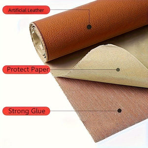 Planet Gates [Car Faux Leather Repair Patch] Self-adhesive Seat Cushion For Car Seat, Motorcycle Sofa, Motorcycle Repair, Electric Car Seat Patch Repair