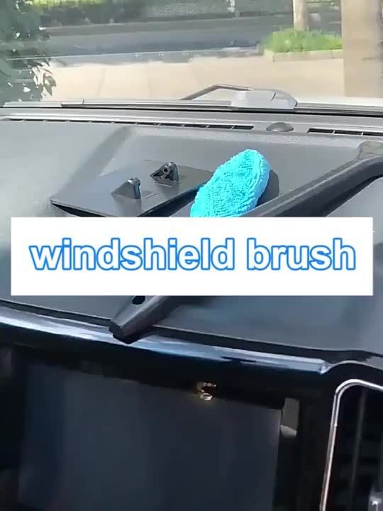 Planet Gates Car Glass Cleaning Brush Car Glass Cleaning Brush, Interior Cleaning Mirror Cleaning Brush Window Windshield Cleaning Tool