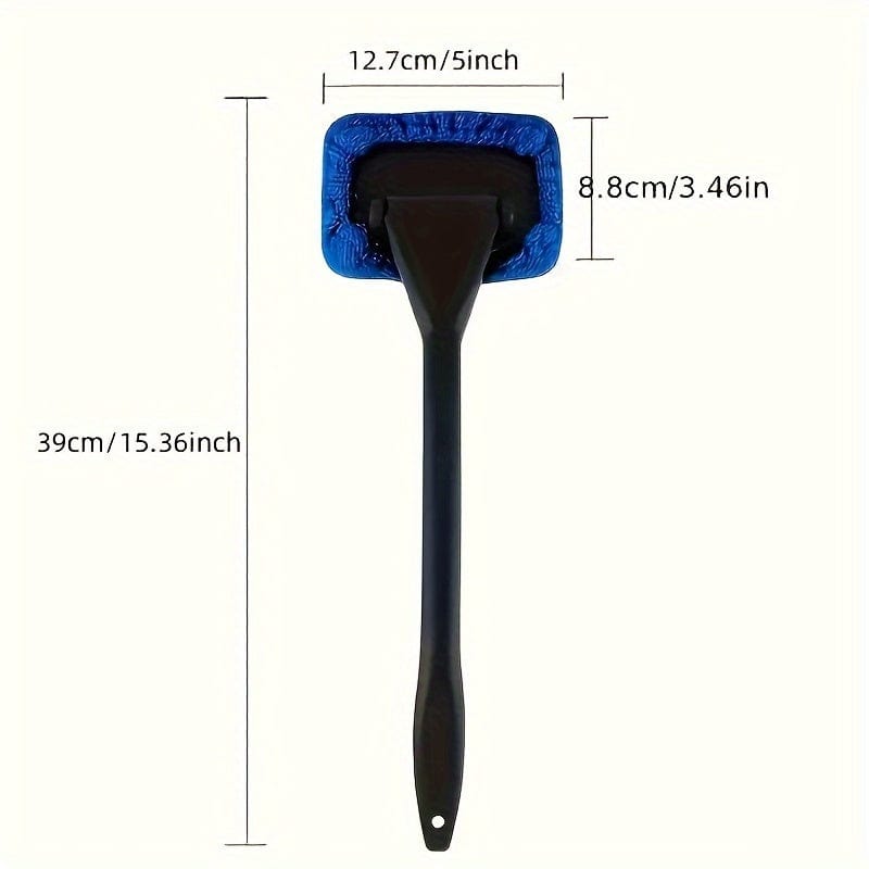 Planet Gates Car Glass Cleaning Brush Car Glass Cleaning Brush, Interior Cleaning Mirror Cleaning Brush Window Windshield Cleaning Tool
