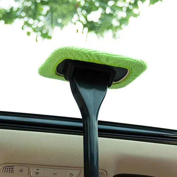 Planet Gates Car Glass Cleaning Brush Car Glass Cleaning Brush, Interior Cleaning Mirror Cleaning Brush Window Windshield Cleaning Tool