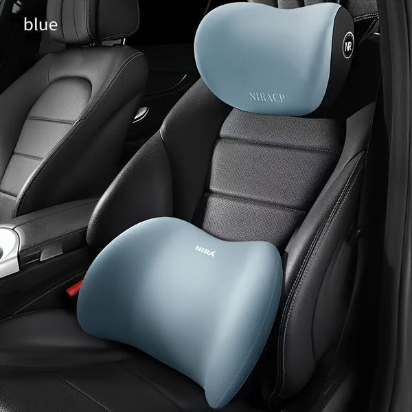 Planet Gates Car Headrest Lumbar Support, Driver Seat Backrest, Driving Waist Support, Car Neck Pillow Lumbar Cushion
