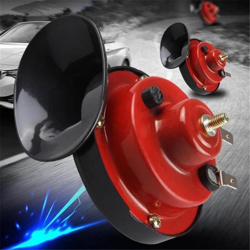 Planet Gates Car Horn 12V 60dB 4 Trumpet Super Loud Air Horn Compressor With Mounting Kits Trumpet Loudspeaker Motorcycle Horn Air Horns