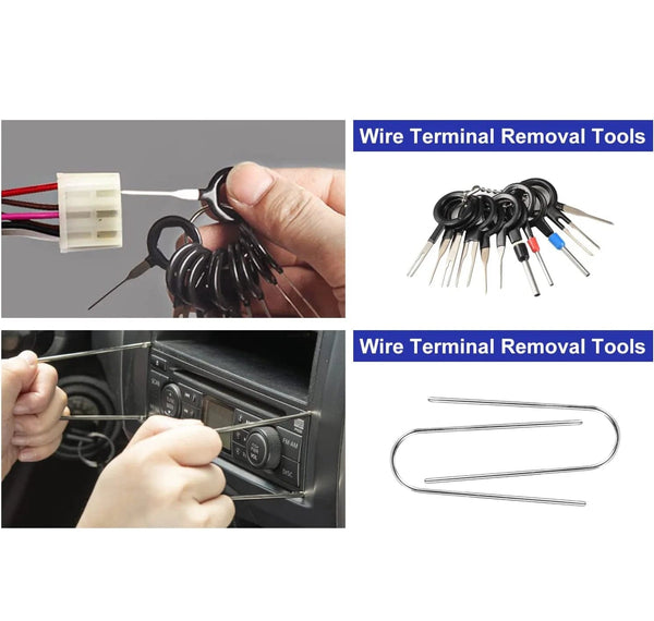 Planet Gates Car Interior Disassembly Tool Trim Removal Tools Kit Auto Removal Tool Kit Door Panel Radio Stereo Audio Dash Terminal Removal