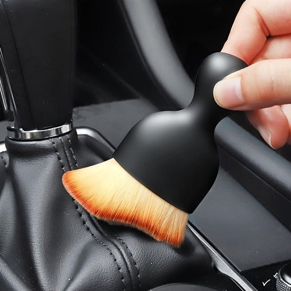 Planet Gates Car Interior Washing Tool Air Conditioner Air Outlet Cleaning Brush Car Interior Crevice Dust Removal Brush Soft Bristle Brush For Car Washing