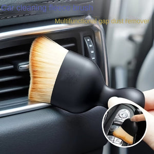 Planet Gates Car Interior Washing Tool Air Conditioner Air Outlet Cleaning Brush Car Interior Crevice Dust Removal Brush Soft Bristle Brush For Car Washing
