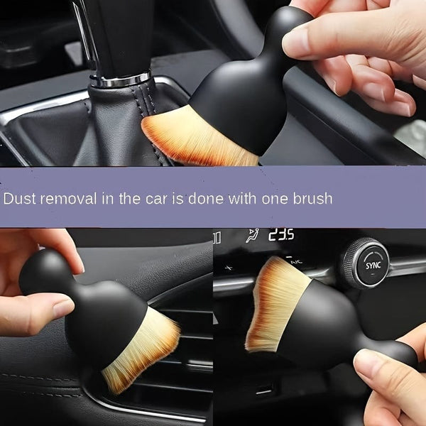 Planet Gates Car Interior Washing Tool Air Conditioner Air Outlet Cleaning Brush Car Interior Crevice Dust Removal Brush Soft Bristle Brush For Car Washing