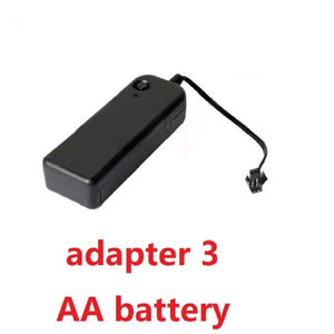 Planet Gates Car LED Strip EL Wire Rope Tube USB Switch Cigarette Car Ambient Light Neon Light Garland Decoration Flexible Led Tube Auto Led