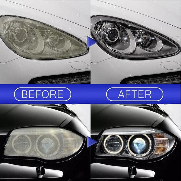 Planet Gates Car Light Restorative Liquid Removing Oxidation Dirt Portable Headlight Repair Polish Liquid For Car Headlight Restoration