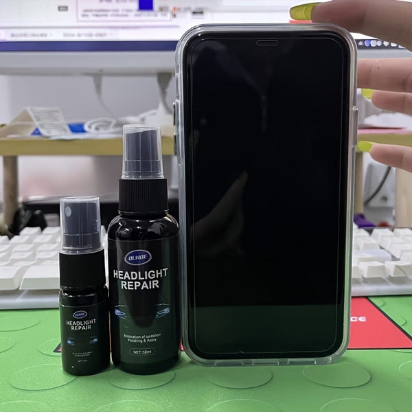 Planet Gates Car Light Restorative Liquid Removing Oxidation Dirt Portable Headlight Repair Polish Liquid For Car Headlight Restoration