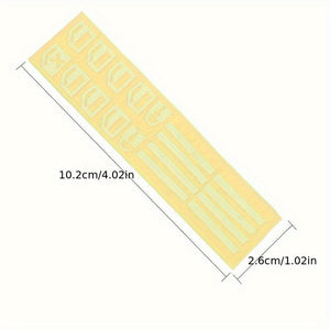 Planet Gates Car Luminous Car Sticker, Self Adhesive Night Visibility Decals For Car, Fluorescent Stickers For Car Window Door Switch