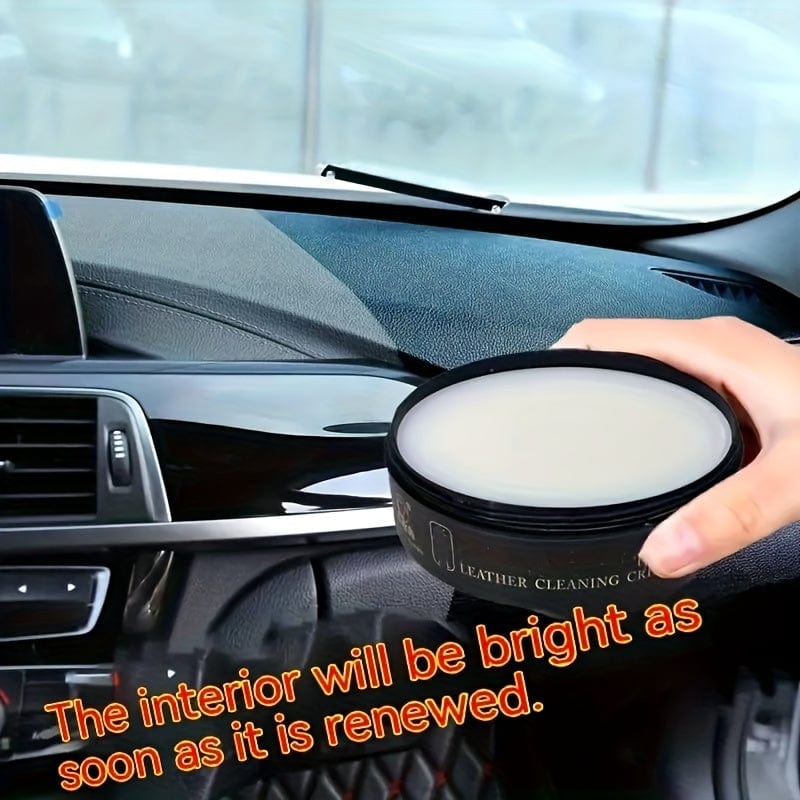 Planet Gates Car Maintenance Wax Car Dashboard Wax Car Interior Dashboard Maintenance Gloss Universal Wax Faux Leather Cleaning Plastic Refurbishment Repair Agent