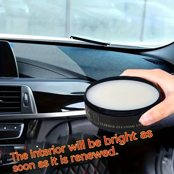 Planet Gates Car Maintenance Wax Car Dashboard Wax Car Interior Dashboard Maintenance Gloss Universal Wax Faux Leather Cleaning Plastic Refurbishment Repair Agent