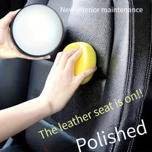Planet Gates Car Maintenance Wax Car Dashboard Wax Car Interior Dashboard Maintenance Gloss Universal Wax Faux Leather Cleaning Plastic Refurbishment Repair Agent