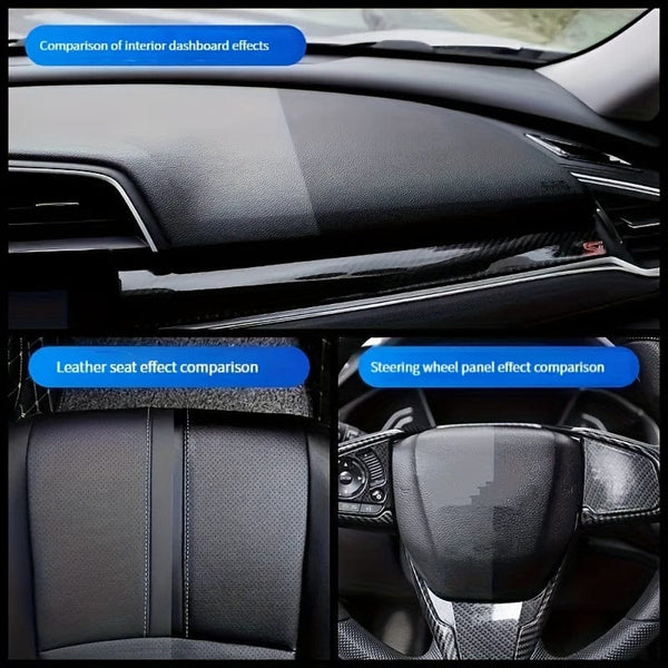Planet Gates Car Maintenance Wax Car Dashboard Wax Car Interior Dashboard Maintenance Gloss Universal Wax Faux Leather Cleaning Plastic Refurbishment Repair Agent