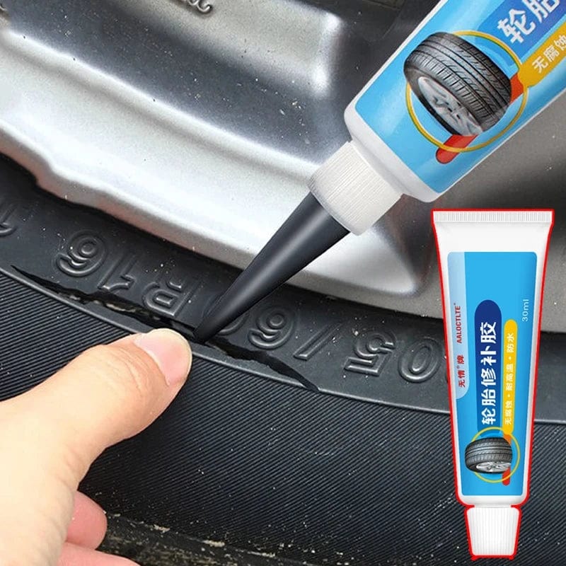Planet Gates Car Motorbike Bicycle Tyre Tire Repair Sealant Liquid Rubber for Tire Repairing Glue Liquid Strong Rubber Adhesive Glue Tool