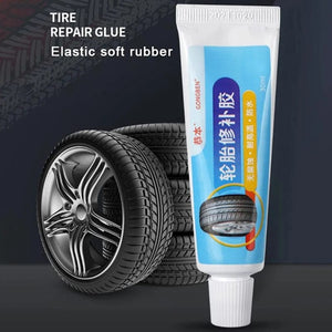 Planet Gates Car Motorbike Bicycle Tyre Tire Repair Sealant Liquid Rubber for Tire Repairing Glue Liquid Strong Rubber Adhesive Glue Tool