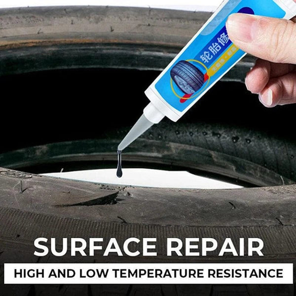 Planet Gates Car Motorbike Bicycle Tyre Tire Repair Sealant Liquid Rubber for Tire Repairing Glue Liquid Strong Rubber Adhesive Glue Tool